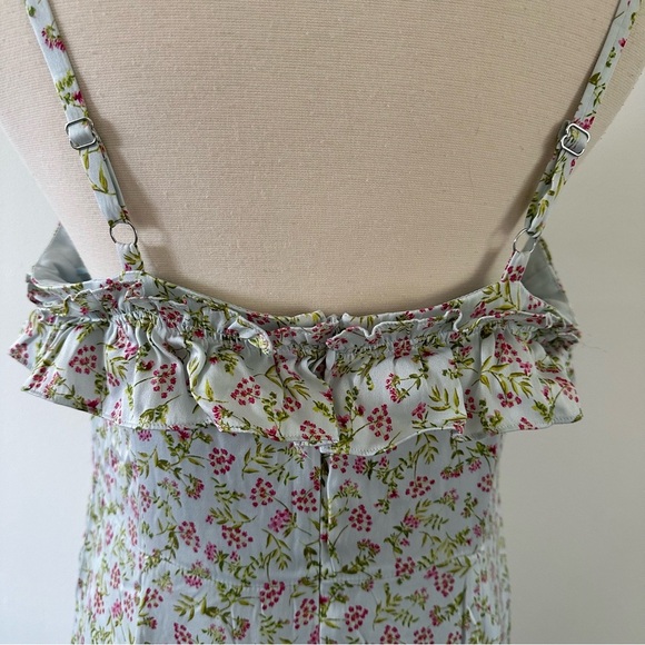 New NWOT J. Crew Silk Floral Ruffle Dress Sz 14 - Picture 13 of 14